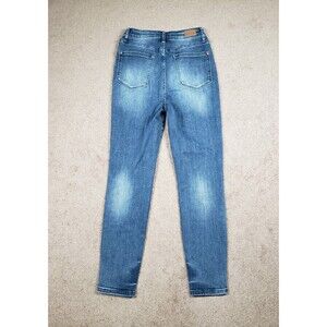 Judy Blue Skinny Fit High Rise Stretch Women's Jeans Size 5/27 Blue Denim